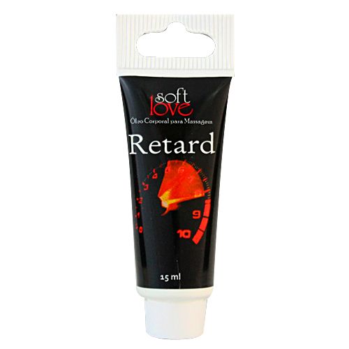 Óleo para Massagem Retard Bisnaga 15ml Soft Love