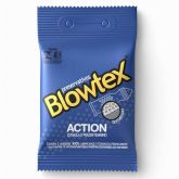 Preservativos Blowtex Action Estimula o Prazer Feminino 3und